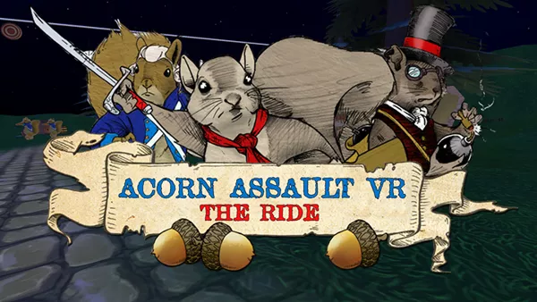 Acorn Assault VR - The Ride