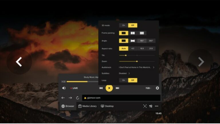GizmoVR Video Player – The Gear VR Vault